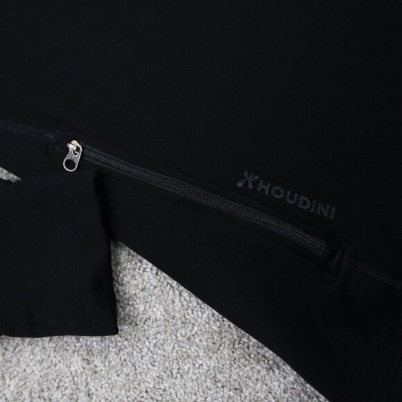 Houdini Hoodie Mens 2XL XXL Black M'S Power Houdi Full Zip Hooded Sweatshirt - Picture 4 of 16